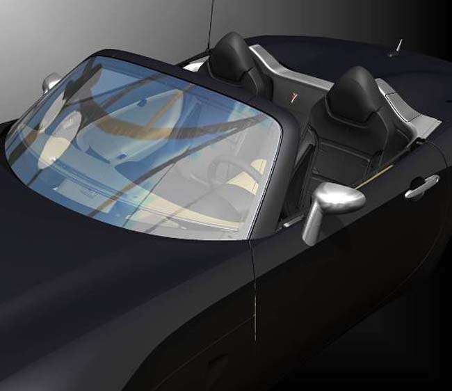 C5 Solstice - Windshield Detail
