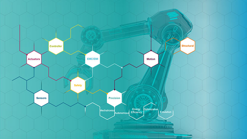 Engineering robotics involves several domains — mechatronics, structural, electromagnetics, hardware and software. Simulation and testing solutions have solutions to handle various performance engineering challenges of the robotics industry.