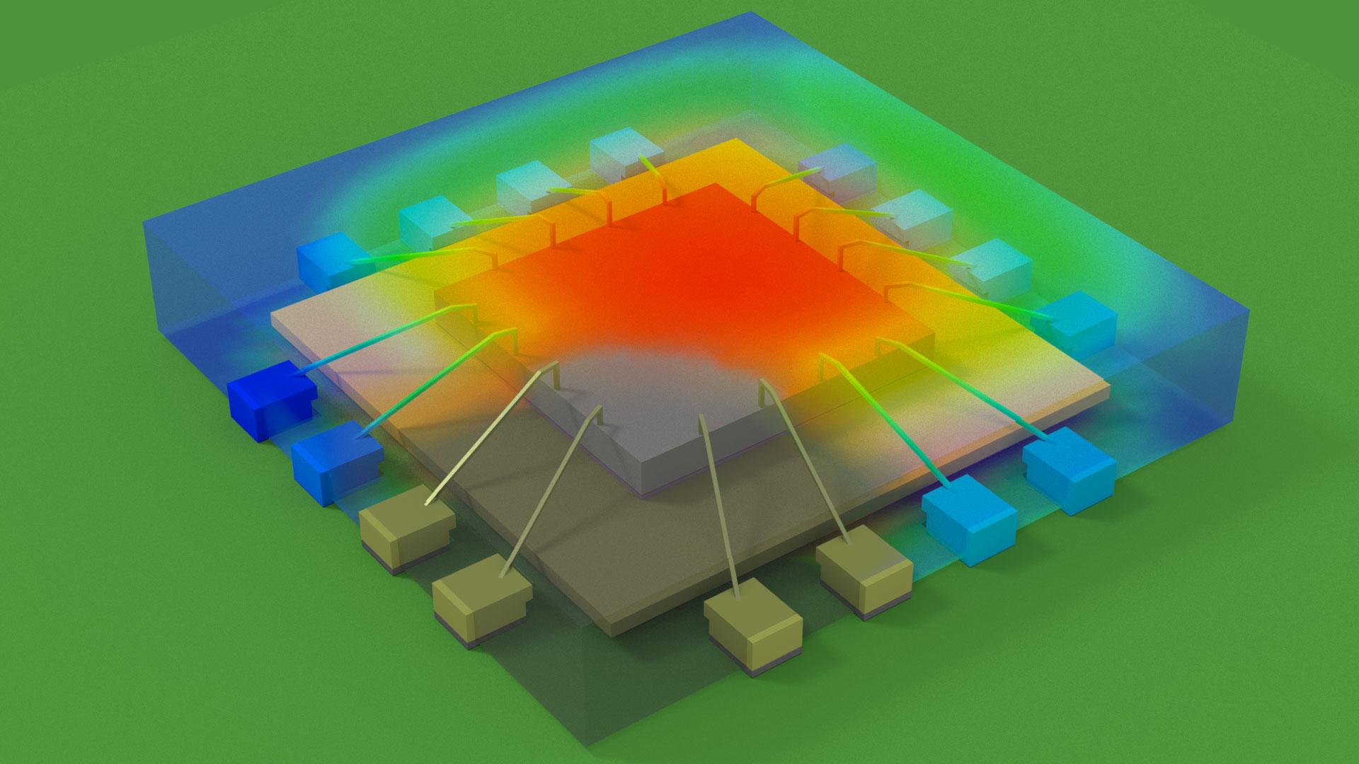 Electronics package thermal modeling Siemens Software