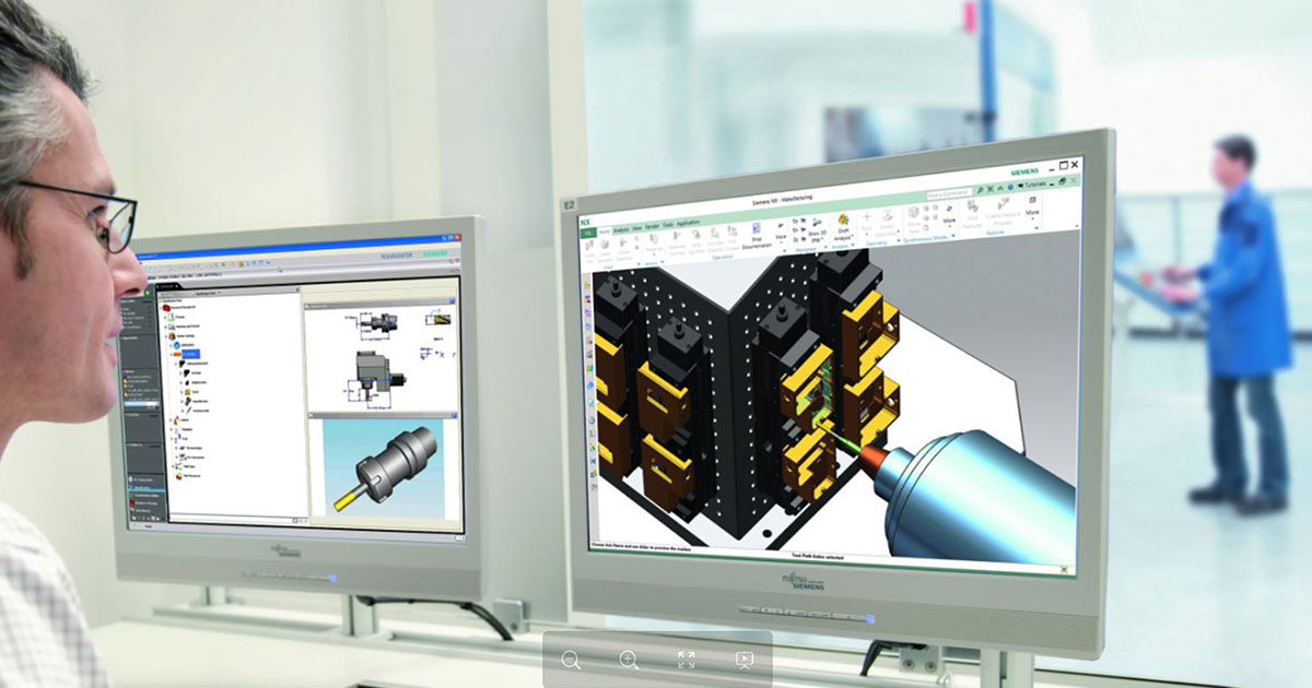 Digital machine shop Siemens Software