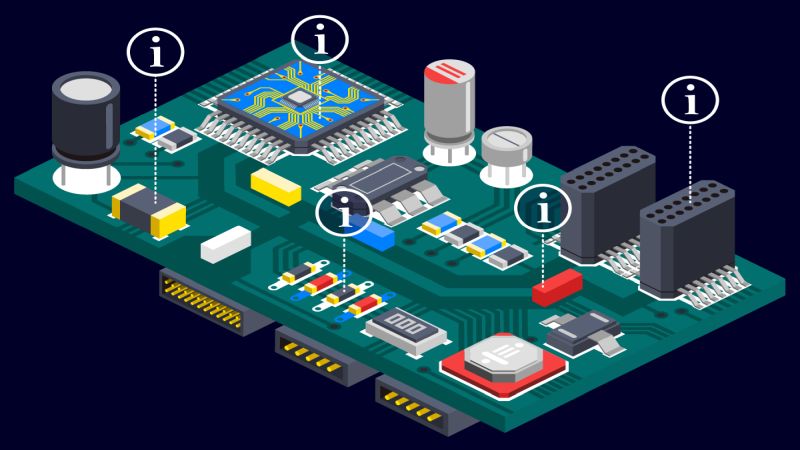 Defective parts detection solution for counterfeit components in smt assembly