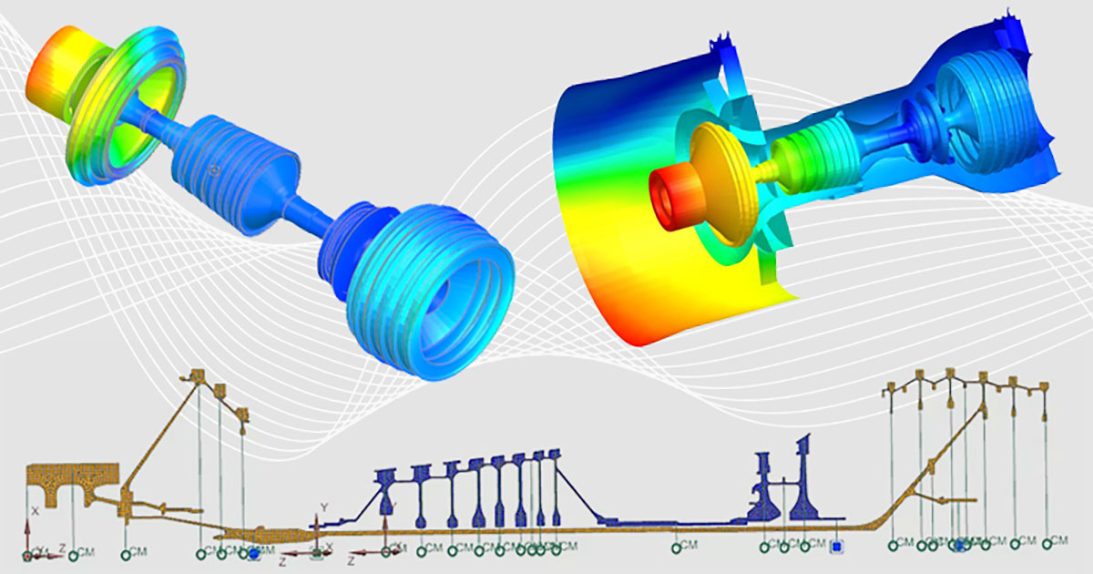 Rotor dynamics analysis Siemens Software