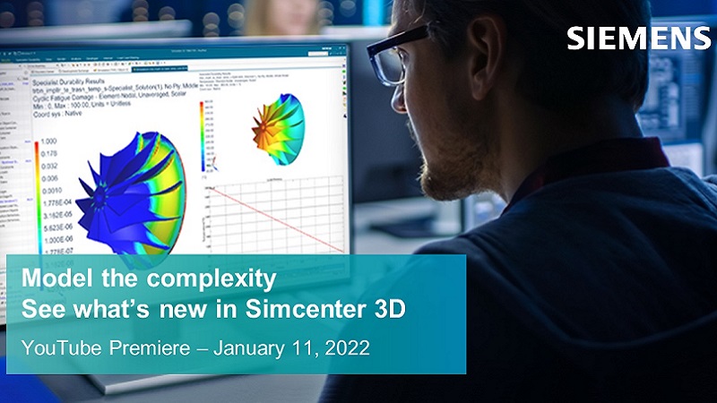 Simcenter 3D 2022.1: What’s new in Multiphysics