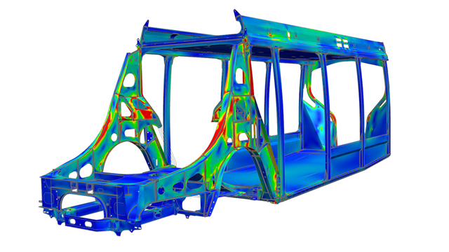 Structures main stress max50 640x360 tcm27 24711 - Oprogramowanie Siemens Simcenter 3D