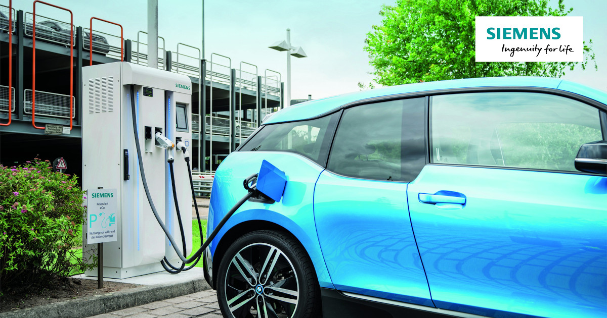 Electric vehicle manufacturing Siemens Software