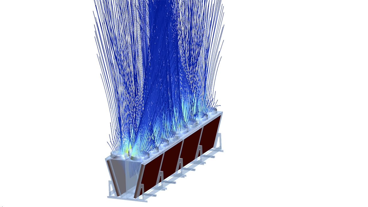 Multiphysics computational fluid dynamics (CFD) simulation ...