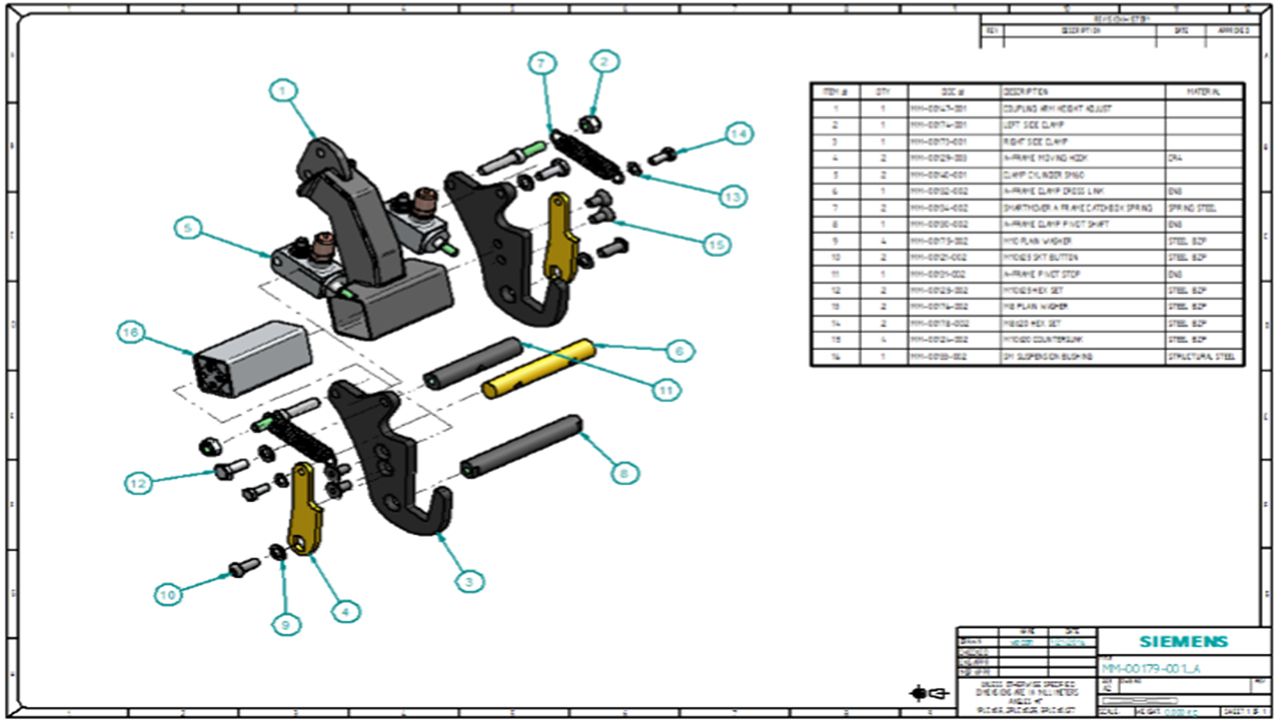 Dessins Cao Siemens Digital Industries Software