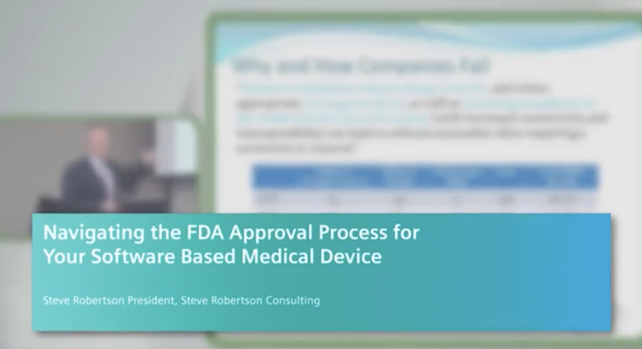 Navigating the FDA Approval Process for Your Software Based Medical Device