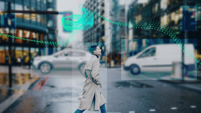 Safe and reliable autonomous vehicles using sensors to capture, store and analyze raw real-life data of a pedestrian crossing a busy city crosswalk.