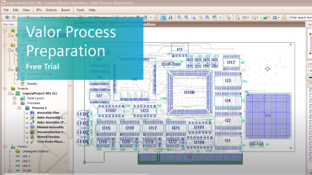Free Trial: Explore the power of Process Preparation for PCB Assembly & Test