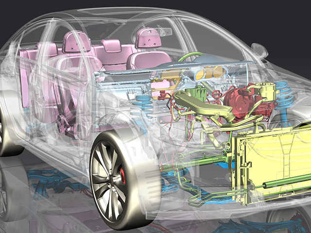 NX per l'industria automobilistica
