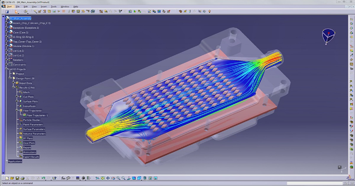 Catia V5を使用する設計エンジニアのためのシミュレーション Siemens Software