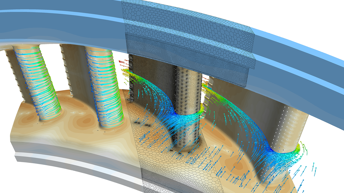 Blade Cooling Siemens Software