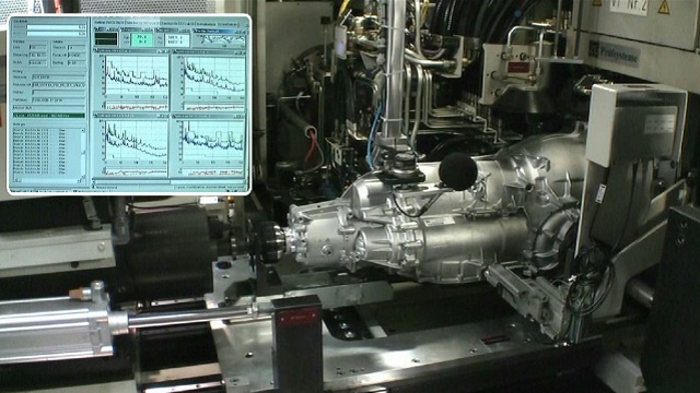 NVH-based quality inspection of vehicle component using end-of-line testing to improve overall product and manufacturing quality