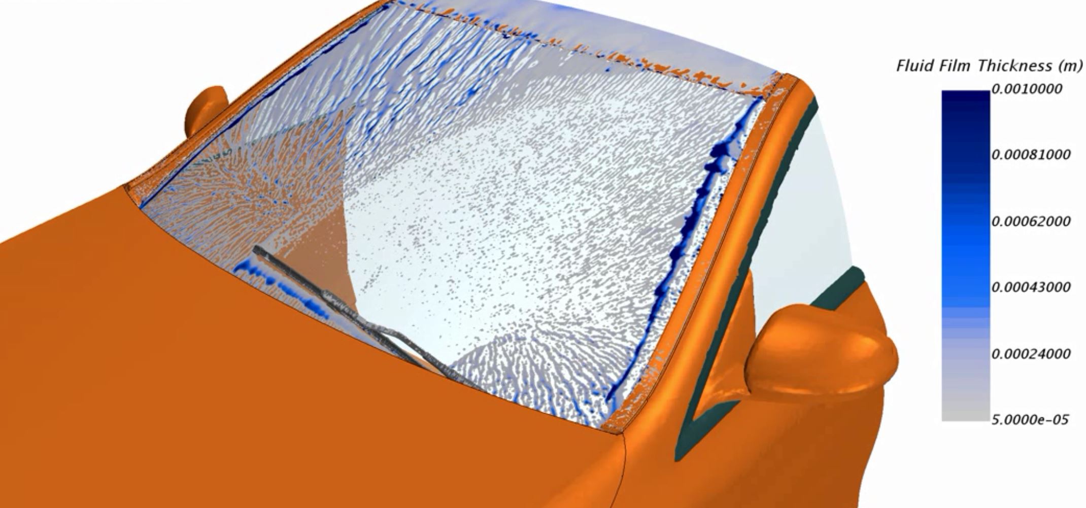 Optimizing vehicle aerodynamics for rain water management