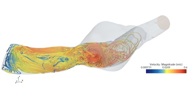 Image of CFD and simulation model