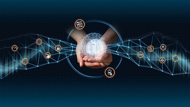 IDC MarketScape industrial IoT assessment graph showing Siemens in the Leaders category