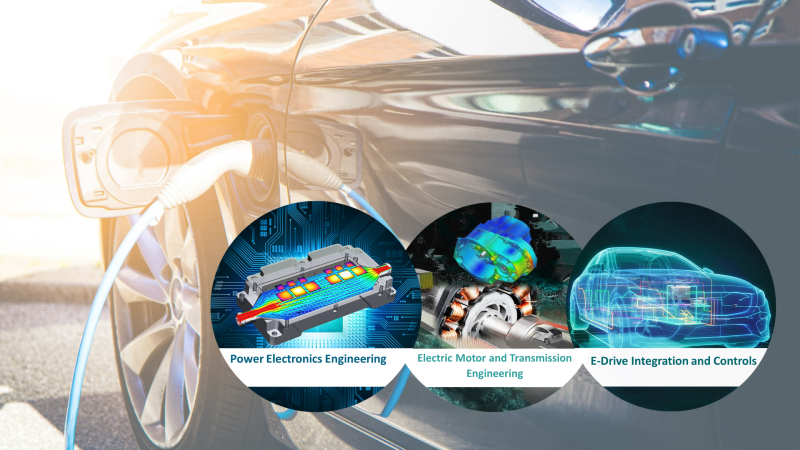 Image showing power electronics engineering, electric motor and transmission engineering, e-drive integration and controls
