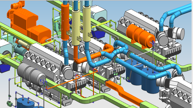 Piping Design for Shipbuilding